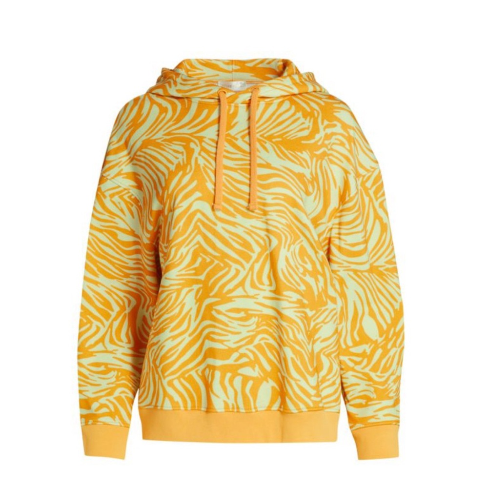 STINE GOYA Zebra Print Hoodie